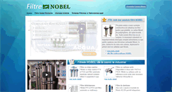 Desktop Screenshot of filtre-nobel.ro